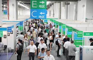 商談会場の様子