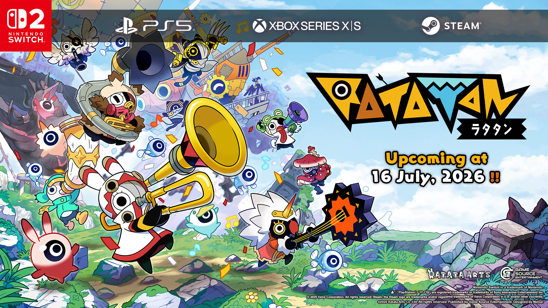 ラタタン 発売日決定！2026年7月16日、Switch/PS5/Xbox