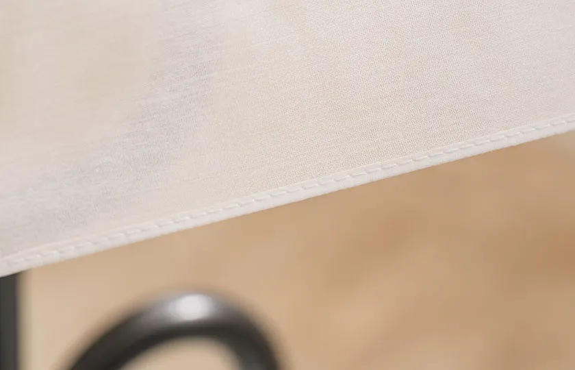 薄物も縫い目がきれい