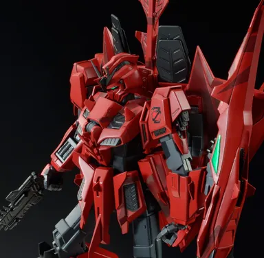MG 1／100 MSZ-006P2／3C ゼータガンダム3号機P2型 レッド・ゼータ(1)