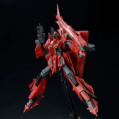 MG 1／100 MSZ-006P2／3C ゼータガンダム3号機P2型 レッド・ゼータ(6)
