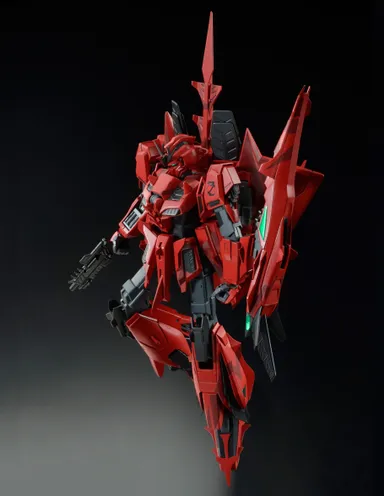 MG 1／100 MSZ-006P2／3C ゼータガンダム3号機P2型 レッド・ゼータ(7)