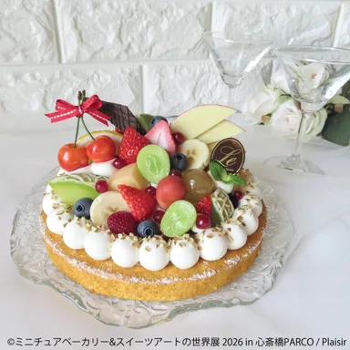 スイーツアートの世界展 展示作品：Plaisir