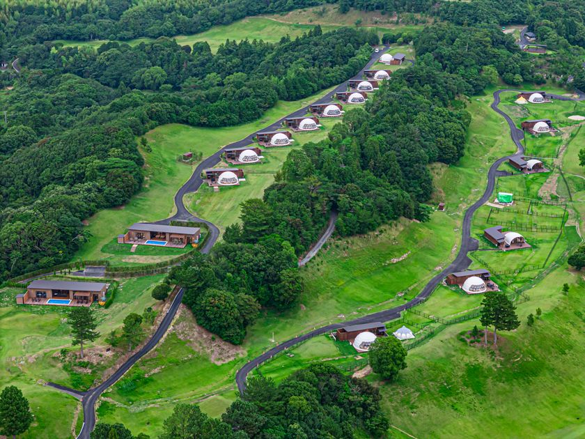 ～全国初・グランピング施設として環境認証取得～
「志摩グリーンアドベンチャー」が
DBJ Green Building 認証を取得