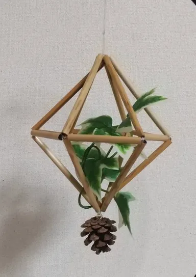 北欧の装飾ヒンメリ作り(イメージ)