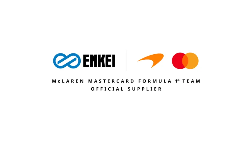 McLaren Mastercard Formula 1 Team × ENKEI　OFFICIAL SUPPLIER