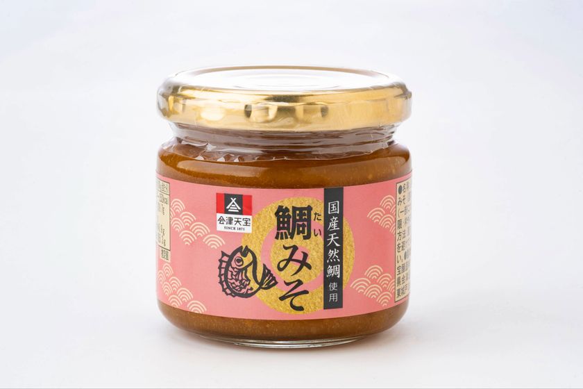 国産天然鯛を使用したロングセラー商品「鯛みそ」のパッケージを
リニューアル！味噌の旨みと鯛の上品な風味を活かした逸品