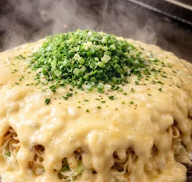 広島焼/オムそば特製チーズソース