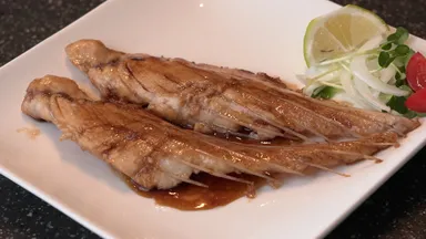 ブリスペアリブの照り焼き