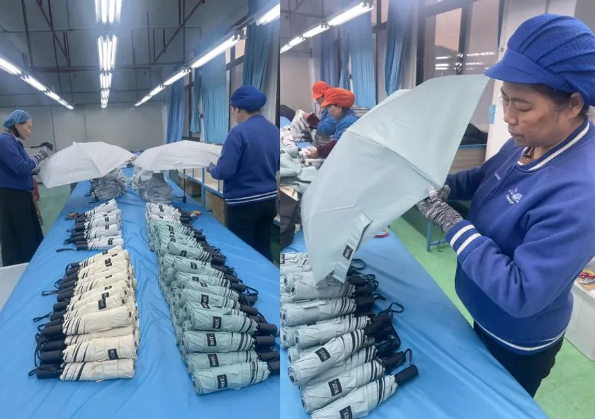 第三者検品様子