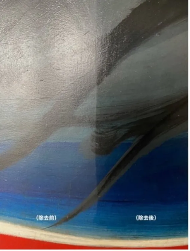 汚れと付着物の除去