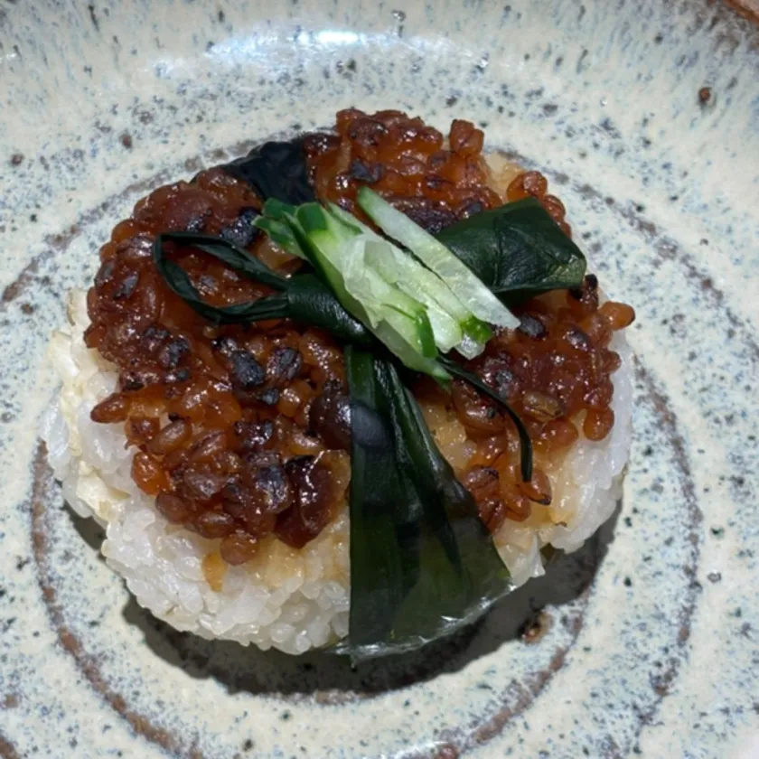 鳴門わかめ 焼きもろみ味噌むすび