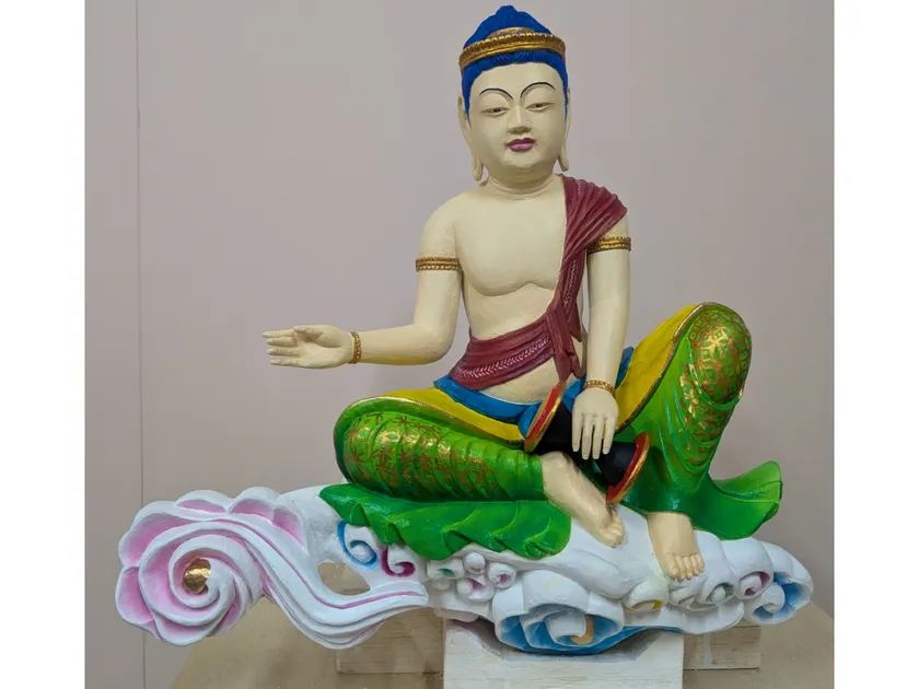 誠恵高校の生徒が彩色した雲中供養菩薩2