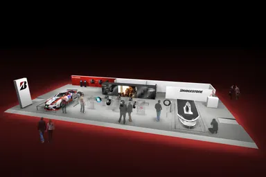 〈BRIDGESTONE〉ブースイメージ：提供　ブリヂストン