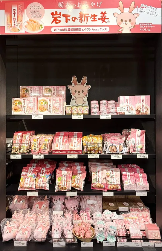 岩下の新生姜コーナー