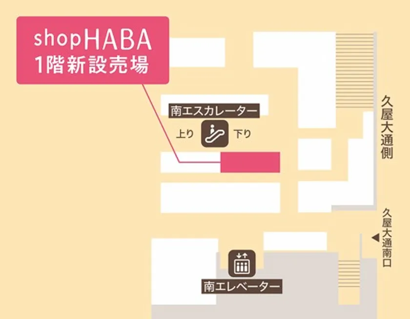 ショップハーバー 名古屋栄三越 所在地