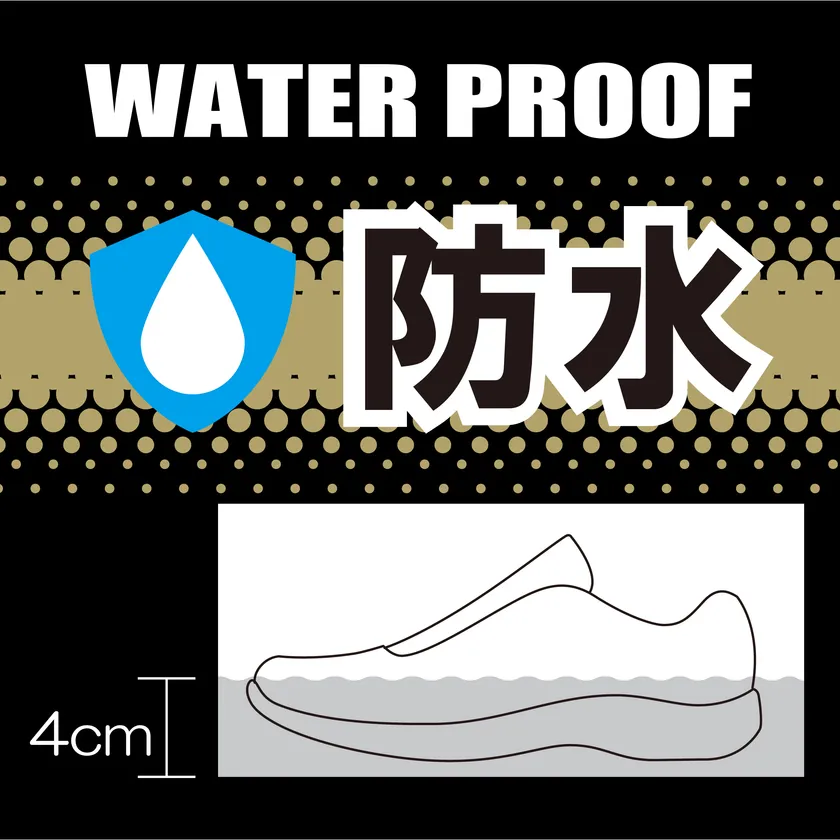 1. 独自の防水設計