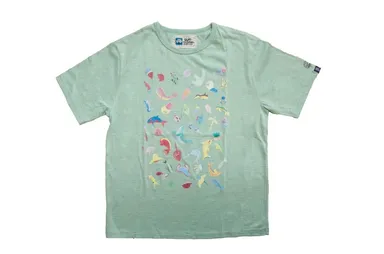 ORGABITS AKI プリントTシャツ