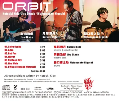 DOD-061『ORBIT』backinlay