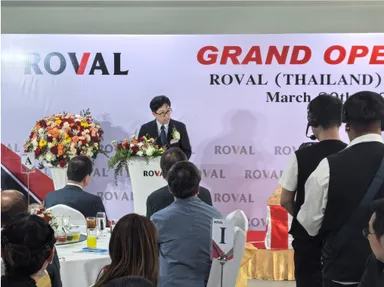 ローバルタイランド今堀社長のスピーチ