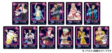 「描き下ろしクリアカード(1パックにランダムで3枚封入／カードは全11種)」(ブース来場者限定)