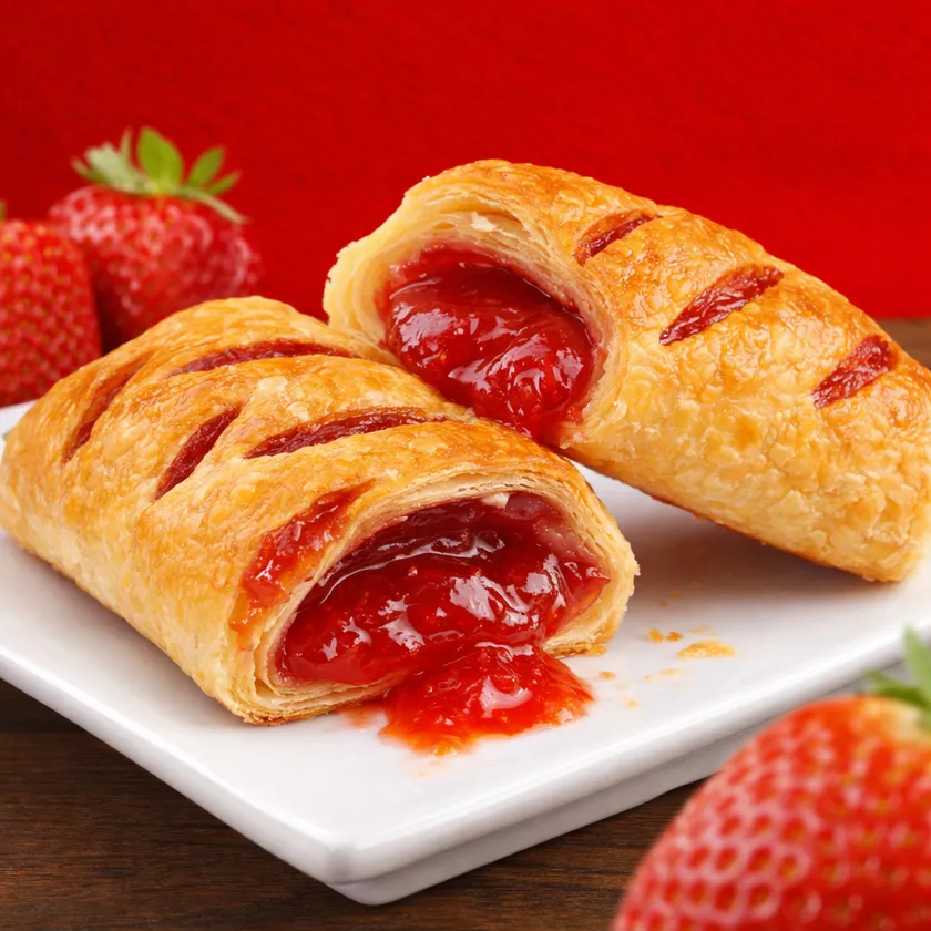 焼きたて苺パイ