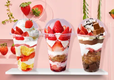 オリジナルいちごパフェ