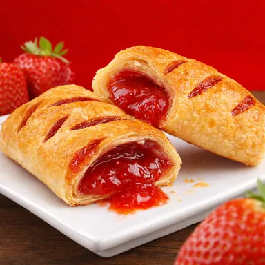 焼きたて苺パイ