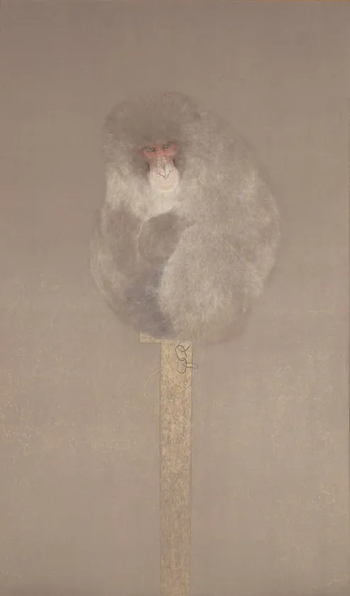 竹内浩一《蓑I》昭和63年(1988) 個人蔵