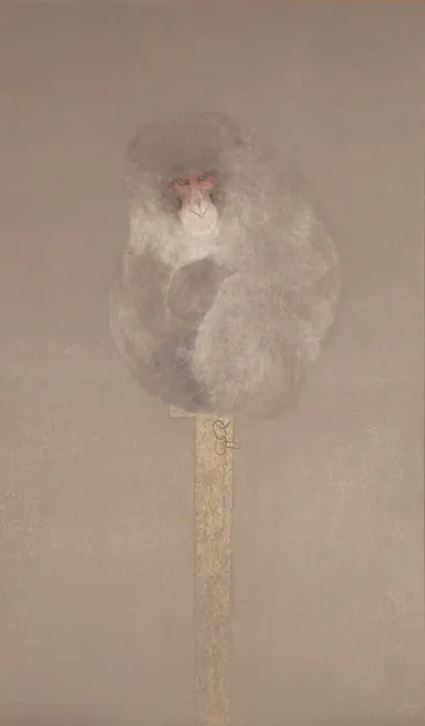 竹内浩一《蓑I》昭和63年(1988)　個人蔵