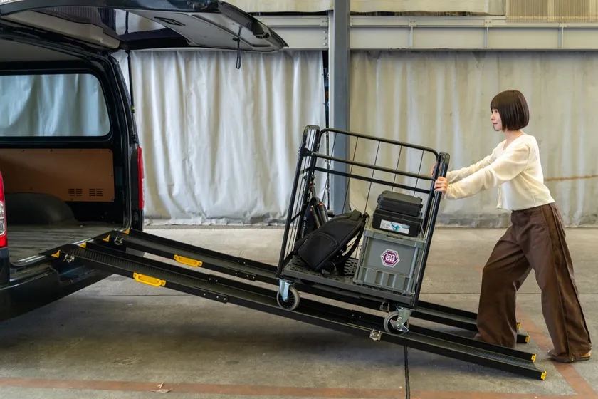 バンロード:緩やかで積み込みしやすい