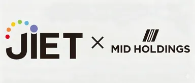 JIETとミッドホールディングス会社ロゴ