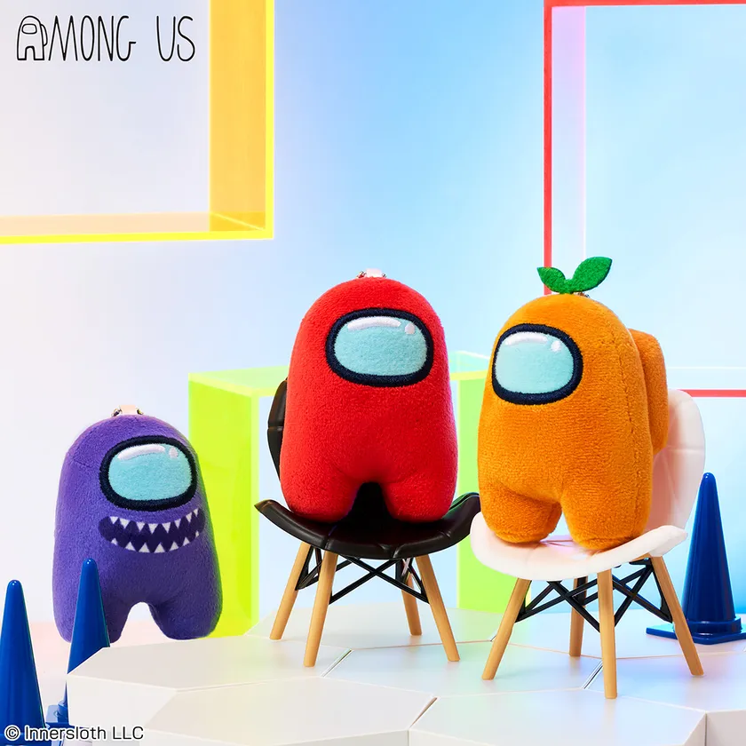 Among Us ボールチェーン付きぬいぐるみ