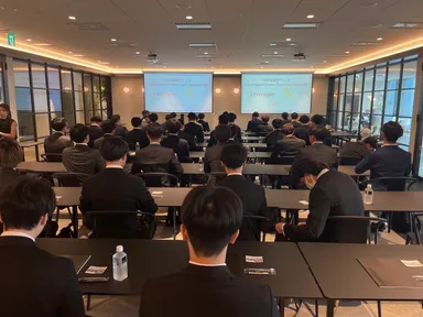 提携企業との就職イベントの様子1