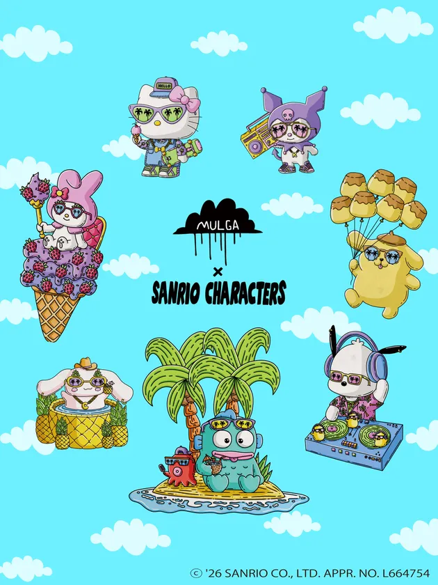 MULGAxSANRIO CHARACTERS