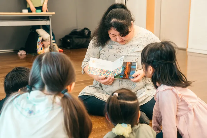 絵本から子どもたちが、主体的に物語をつくる