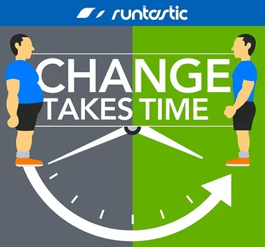 習慣も体型も変化には時間が必要