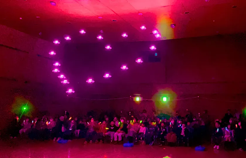 ドローンショー1