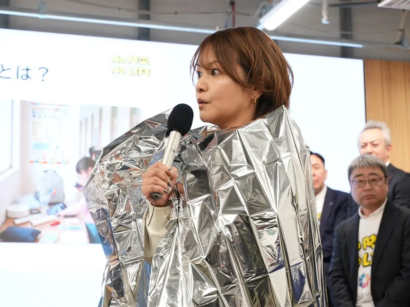 中澤さん「あったかいかも。こんな短時間で?」」