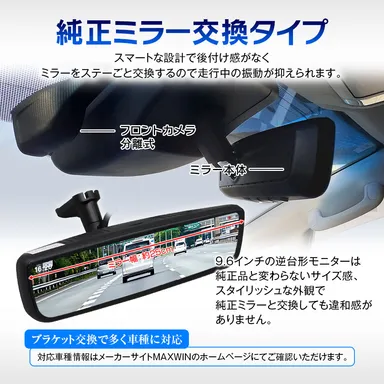 純正ミラー交換タイプ