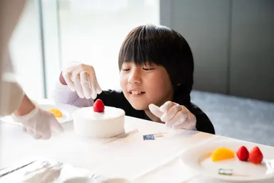 クリスマスケーキ作り