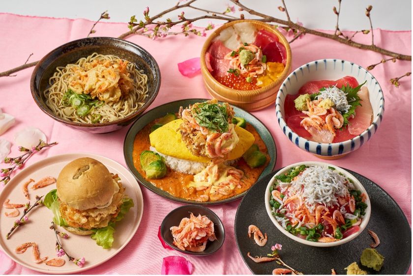 伊豆・村の駅で3/16より春の「桜えび食フェス」開催　
駿河湾の桜えびがたっぷりの限定メニューも6品登場　
初代！桜えび姫グランプリを決めるイベントも開催！