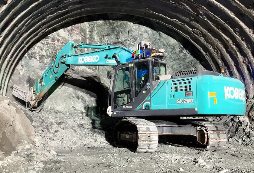 図3：あたり取りの自動運転状況(1)