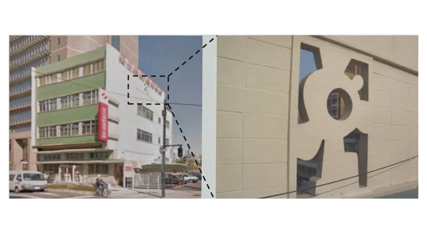 旧本店屋上に設置されていた「打ち出の小槌」のモニュメント