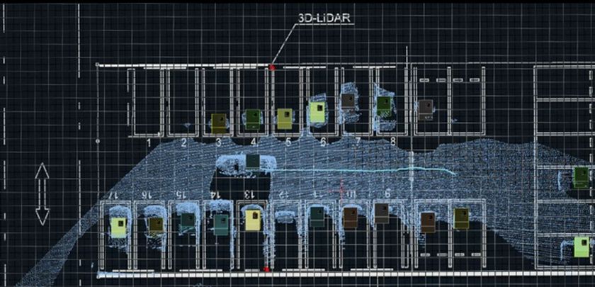 3D-LiDARと車番認識による駐車場システムを販売開始　
～ 最も機器の少ない駐車場を実現 ～
