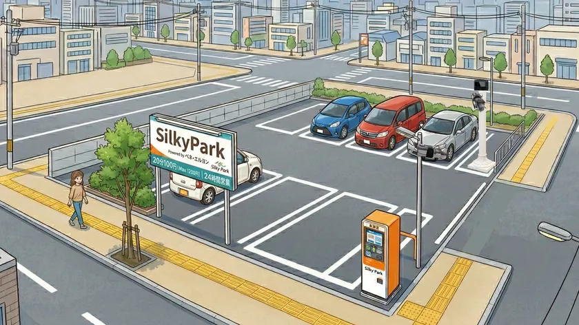 LiDAR駐車場画像