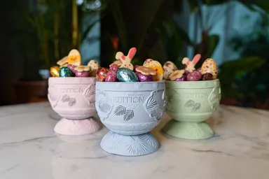 The Singapore EDITION イースター・チョコレートポット 3種