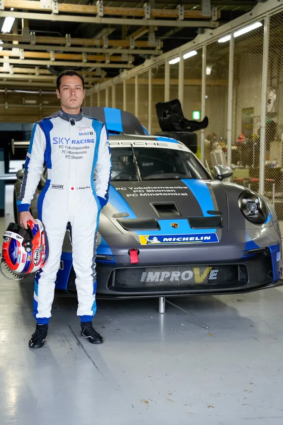 SKY RACING カップカーと木村偉織選手(#78)
