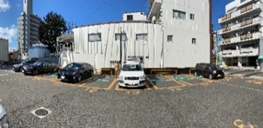 3D-LiDAR車両検知 駐車場画像