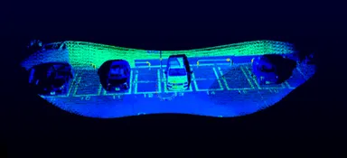 3D-LiDARによる点群表示